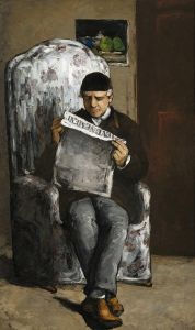 The Artist’s Father,Reading L’Événement