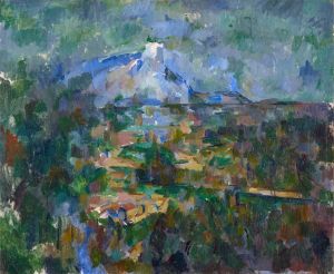 The Mont Sainte-Victoire Seen From Les Lauves