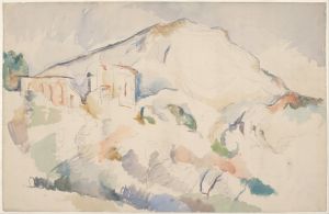 Château Noir and Mont Sainte-Victoire, c. 1890-1895
