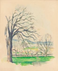 Arbre Dépouillé Au Jas De Bouffan