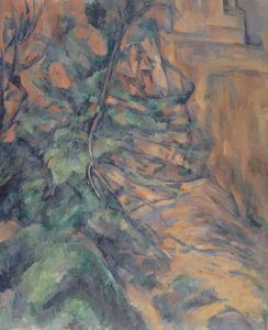 Rochers et branches à Bibémus
