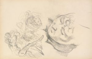 Studies Including Madame Cézanne