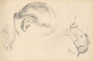 Three Heads, One of Madame Cézanne