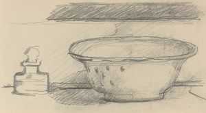 Wash Basin and Scent Bottle