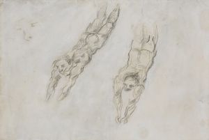Study of Nudes Diving