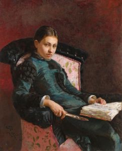 Portrait of The Artist’s Wife, Vera Repin