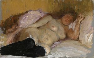 The Artist’s Wife Natalia Nordman Sleeping