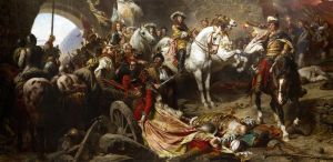 Reoccupation of Buda castel in 1686