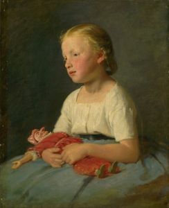 Little Girl with a Doll