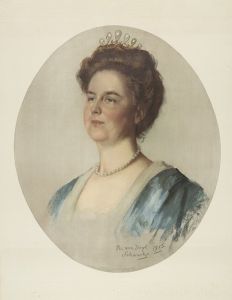 Portret van Wilhelmina, koningin der Nederlanden