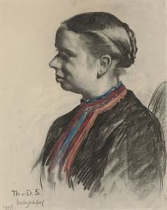 Portret van een Oostenrijkse