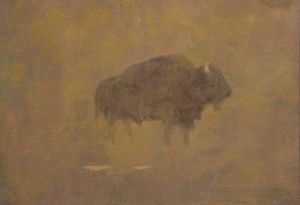Buffalo in a Sandstorm