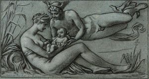 La Seine reçoit dans ses bras l’enfant que les dieux lui confient