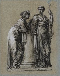 Thalie et Melpomène