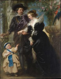Rubens, His Wife Helena Fourment, and Their Son Frans