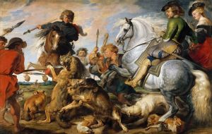 Wolf and Fox Hunt