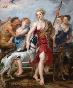 Diana and Her Nymphs Departing For The Hunt