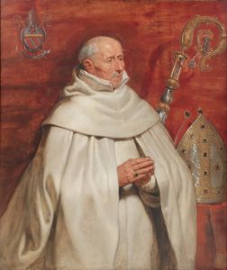 Matthaeus Yrsselius , Abbot of Sint-Michiel’s Abbey in Antwerp