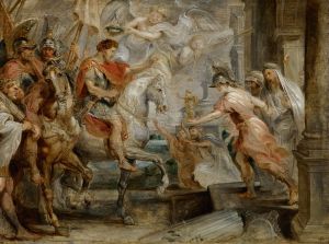 Triumphant Entry Of Constantine Into Rome