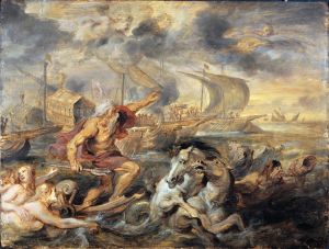 The Voyage Of The Cardinal Infante Ferdinand Of Spain From Barcelona To Genoa In April 1633