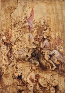 The Ascent to Calvary. The Bearing of the Cross