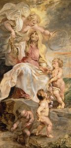 Allegory of Eternity, the Succession of the Popes