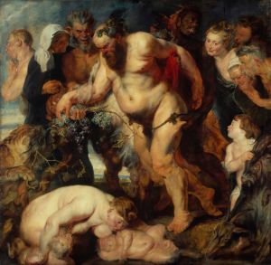 The drunken Silenus