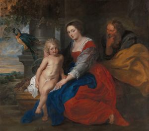 The Holy Family with the Parrot