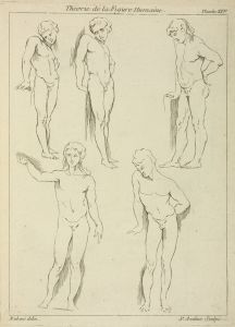 Five male figures