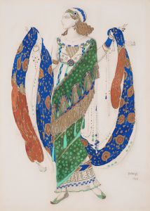 Costume design for an Oriental dancer