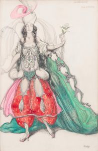 Costume design for Jane Marnac