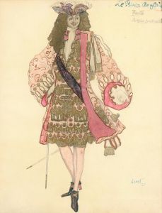 Costume Design For Act Ii Of Le Prince Anglais