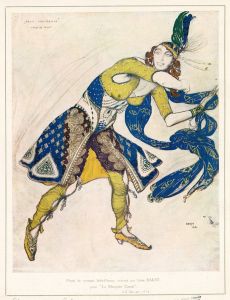 Projet de costume Indo-Persan, exécuté par Léon Bakst pour ‘La Marquise Casati’