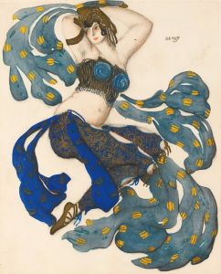 Costume Design For An Odalisque In Sheherezade