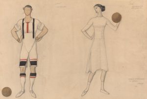 Costume Study for ‘Jeux’
