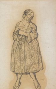 Costume Design For Dorothée From Les Femmes De Bonne Humeur