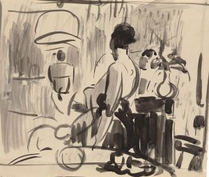 Woman in an Interior
