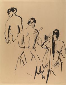Study with Three Nudes