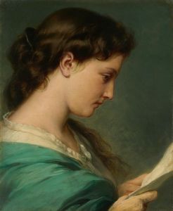 Woman Reading a Letter