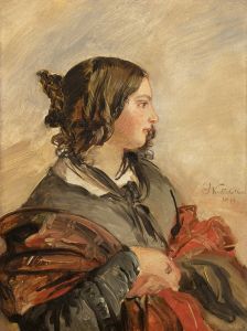 Portrait of the Young Queen Victoria