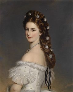 Kaiserin Elisabeth mit Diamentsternen