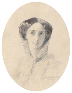 Portrait Of Grand Duchess Olga Nikolaevna, Later Queen Consort Of Württemberg