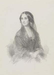 Bildnis einer Dame in spanischem Kostüm, sitzend, in halber Figur