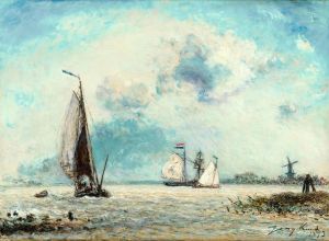 Sailing Boats On The Meuse