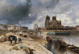 Notre-Dame vue du quai de la Tournelle