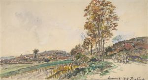 Road near La Côte-Saint-André