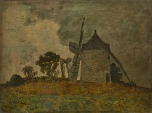 Landscape with a Windmill