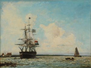 Marine. Le Grand Canal de Dordrecht