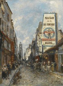 La Rue Saint-Jacques, Paris