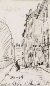 Rue Domat, le 7 février 1870. 5ème arrondissement